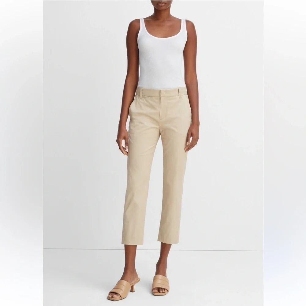 Vince Coin Pocket Chino Size 2 NWT Color Latte